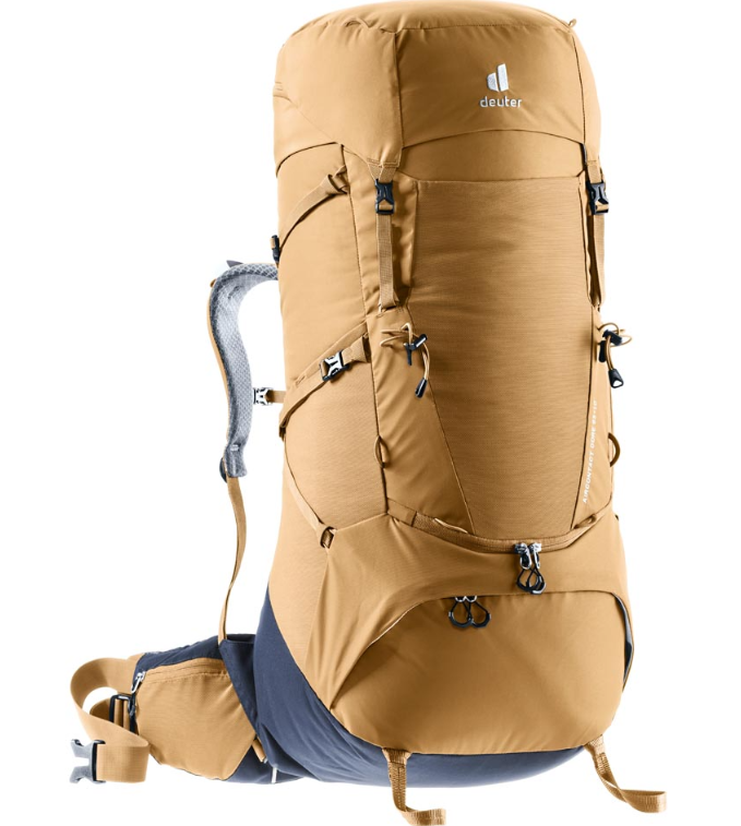 Deuter Aircontact Core 65+10- Almond Ink